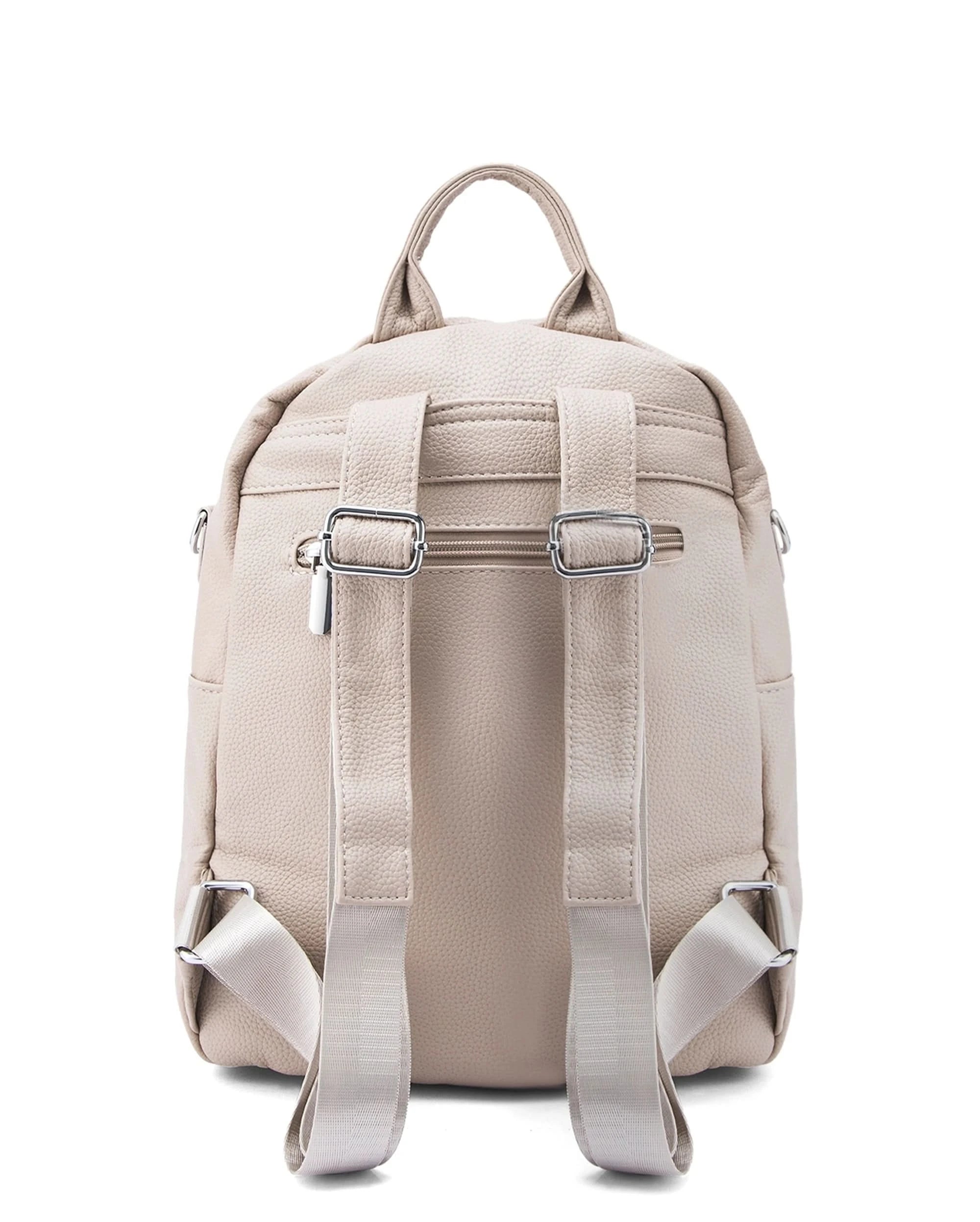 Harvard Luxe Beige Backpack