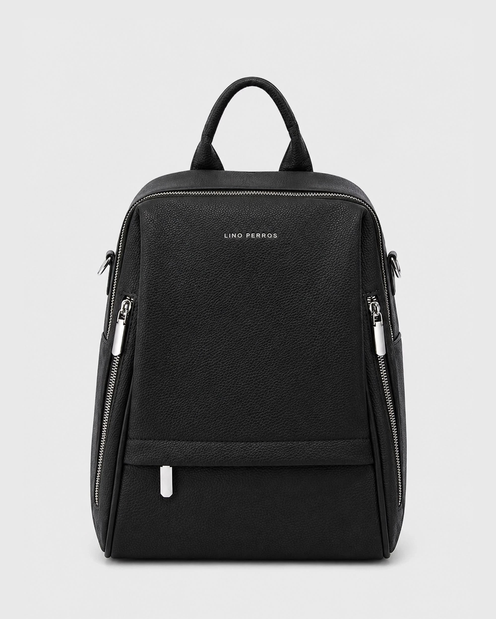 Harvard Luxe Black Backpack
