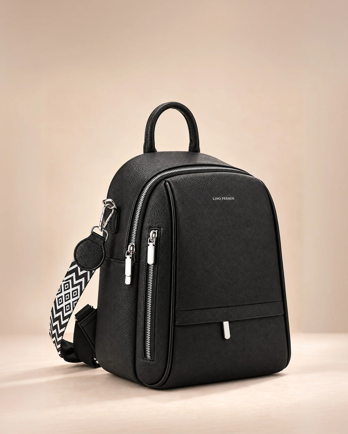 Harvard Luxe Black Backpack