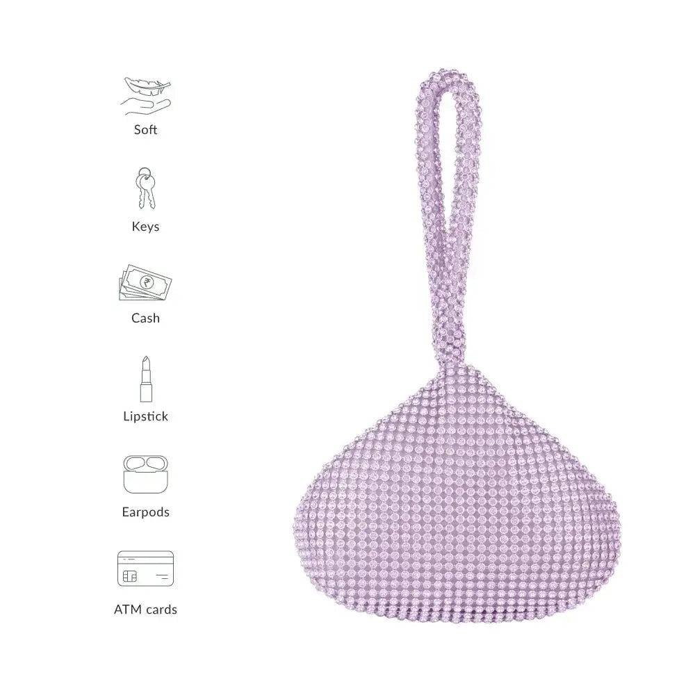 Texas Swing Purple Wristlet - Lino Perros