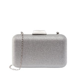 Texas Glitch Silver Clutch