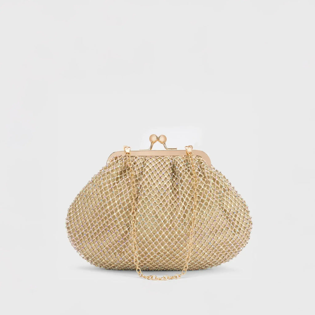 Texas Nora Gold Clutch - Lino Perros
