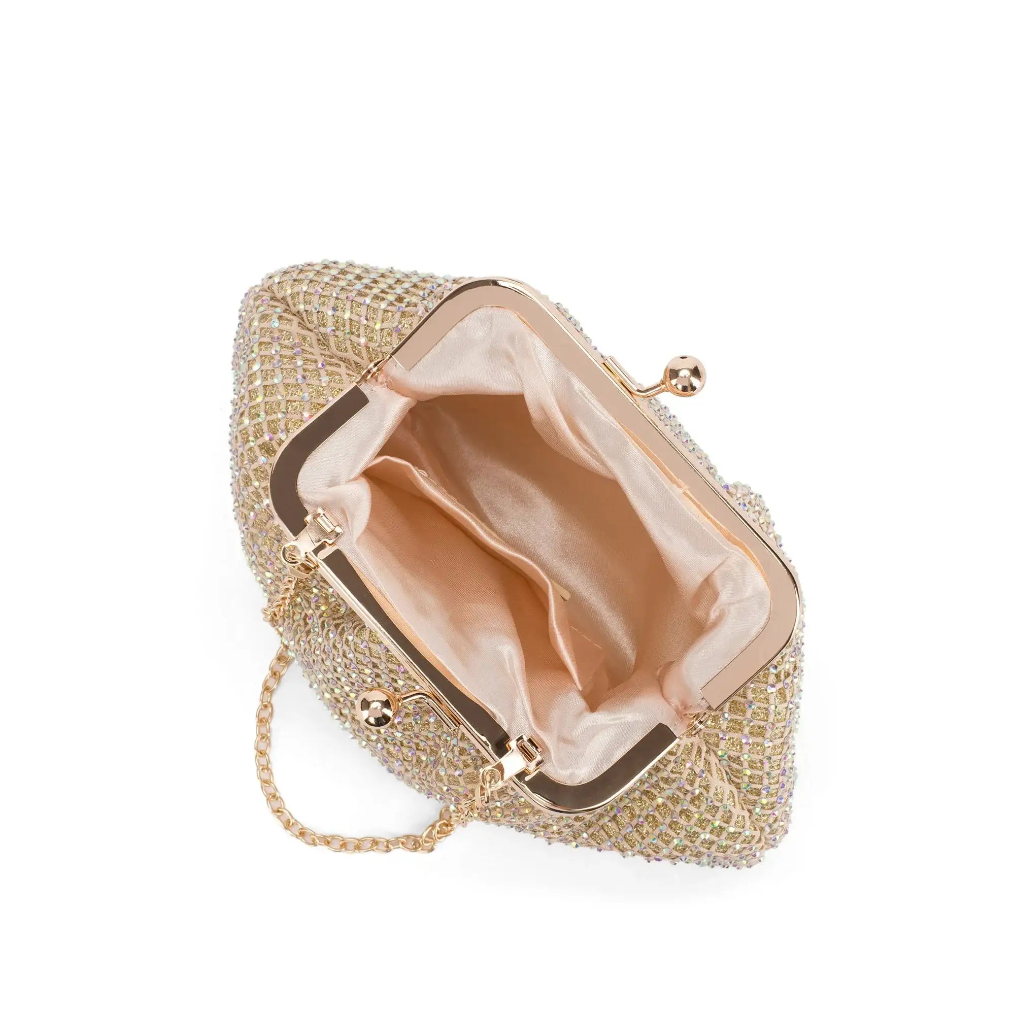 Texas Nora Gold Clutch - Lino Perros