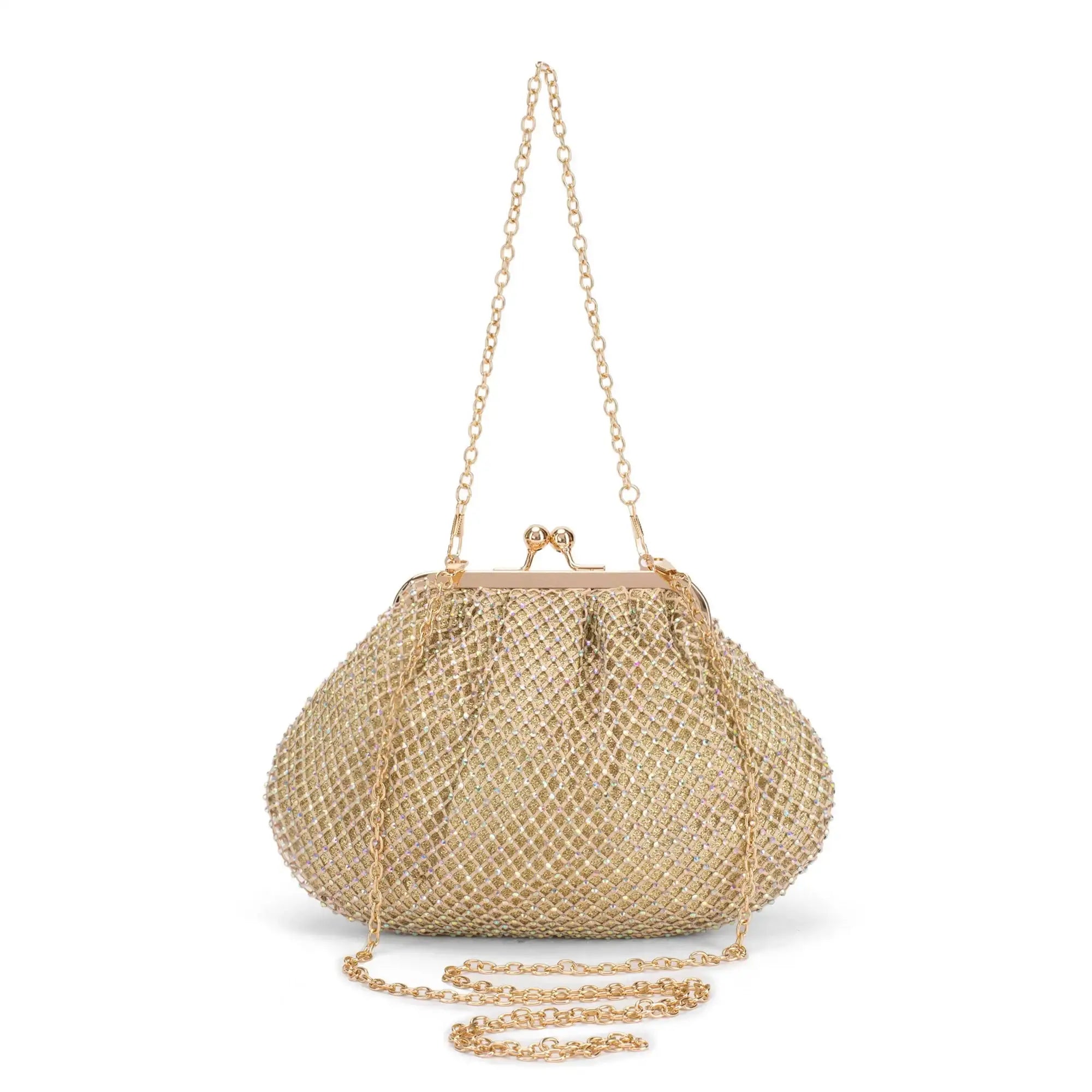 Texas Nora Gold Clutch - Lino Perros