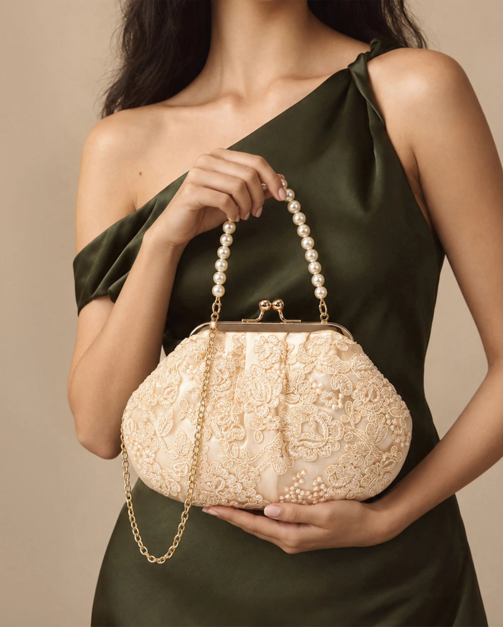 Texas Nora Peach Clutch - Lino Perros