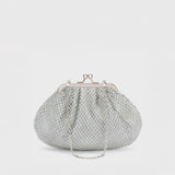 Texas Nora Silver Clutch