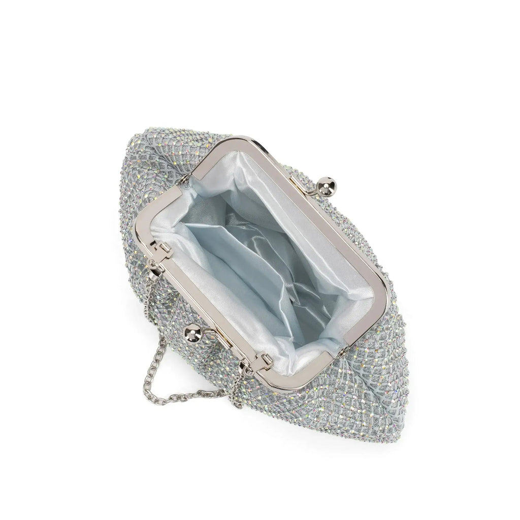 Texas Nora Silver Clutch - Lino Perros