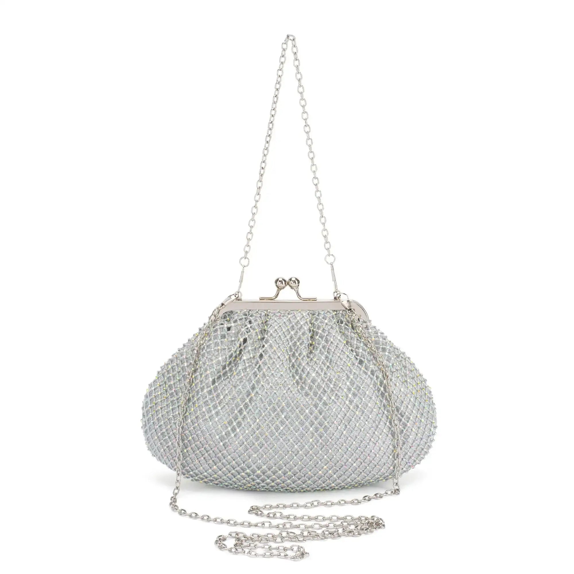 Texas Nora Silver Clutch - Lino Perros