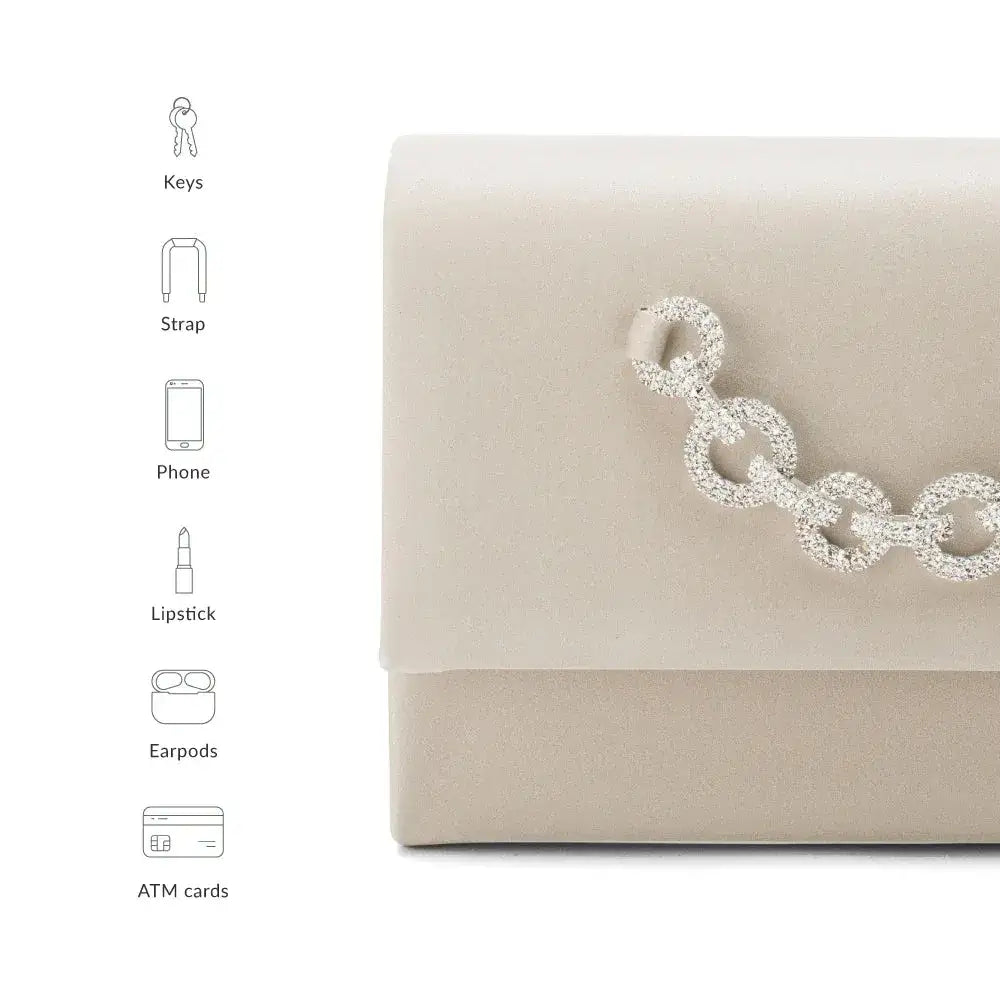 Texas Beige Clutch - Lino Perros