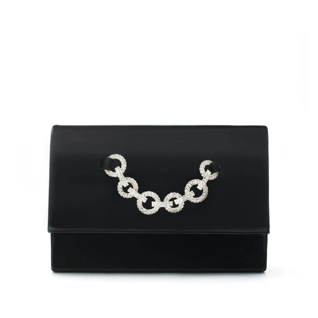 Texas Formal Black Clutch - Lino Perros