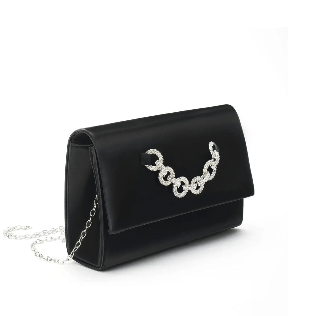 Texas Formal Black Clutch - Lino Perros