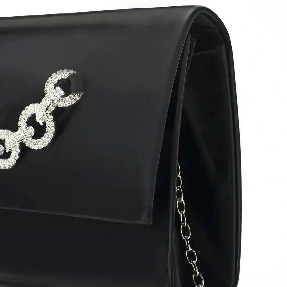 Texas Formal Black Clutch - Lino Perros
