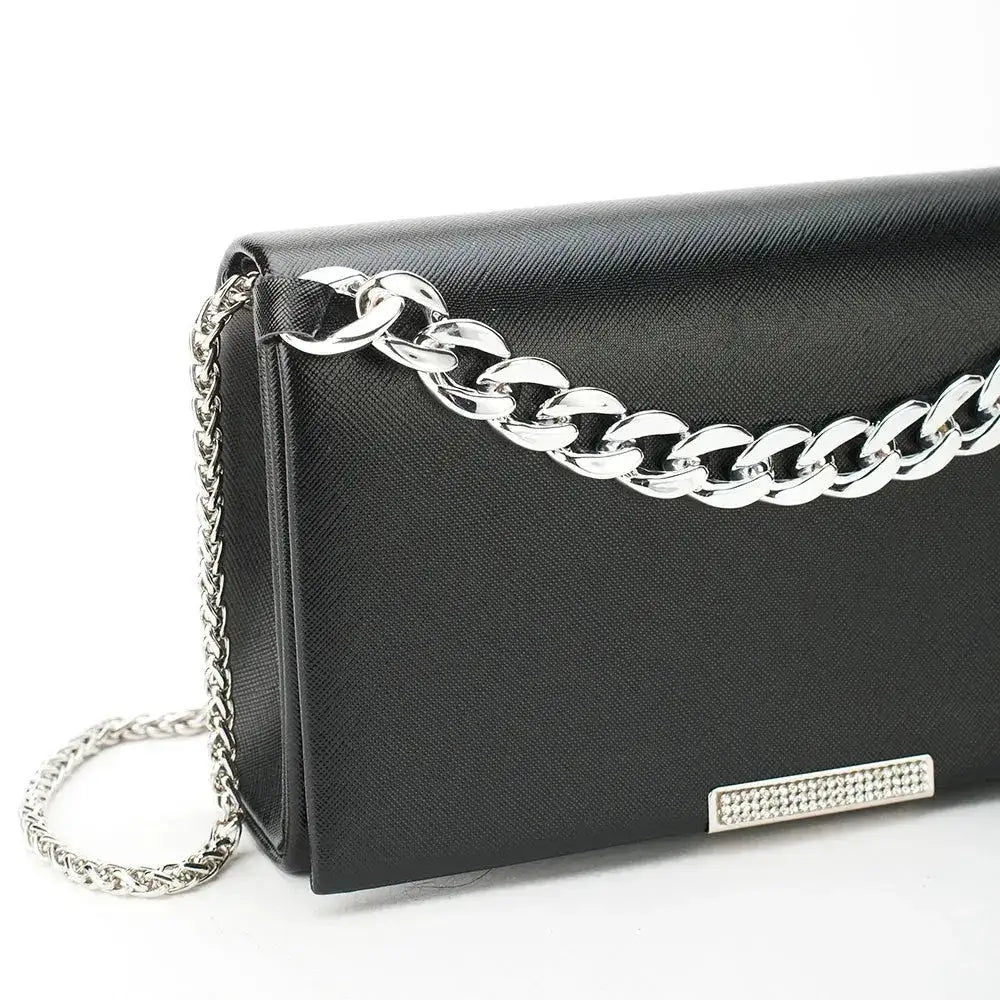Texas Elegance Black Clutch - Lino Perros