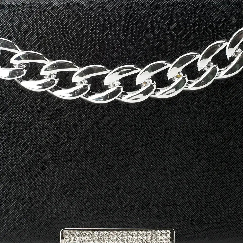 Texas Elegance Black Clutch - Lino Perros