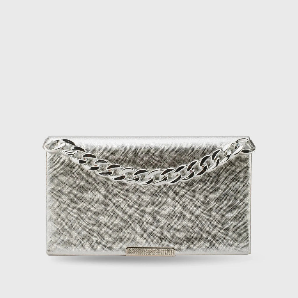 Texas Party Silver Clutch - Lino Perros
