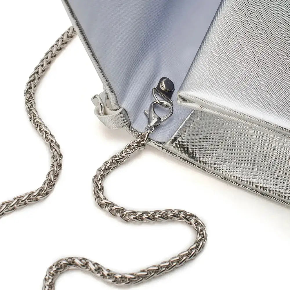 Texas Party Silver Clutch - Lino Perros