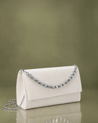 Texas Gala White Clutch - Lino Perros