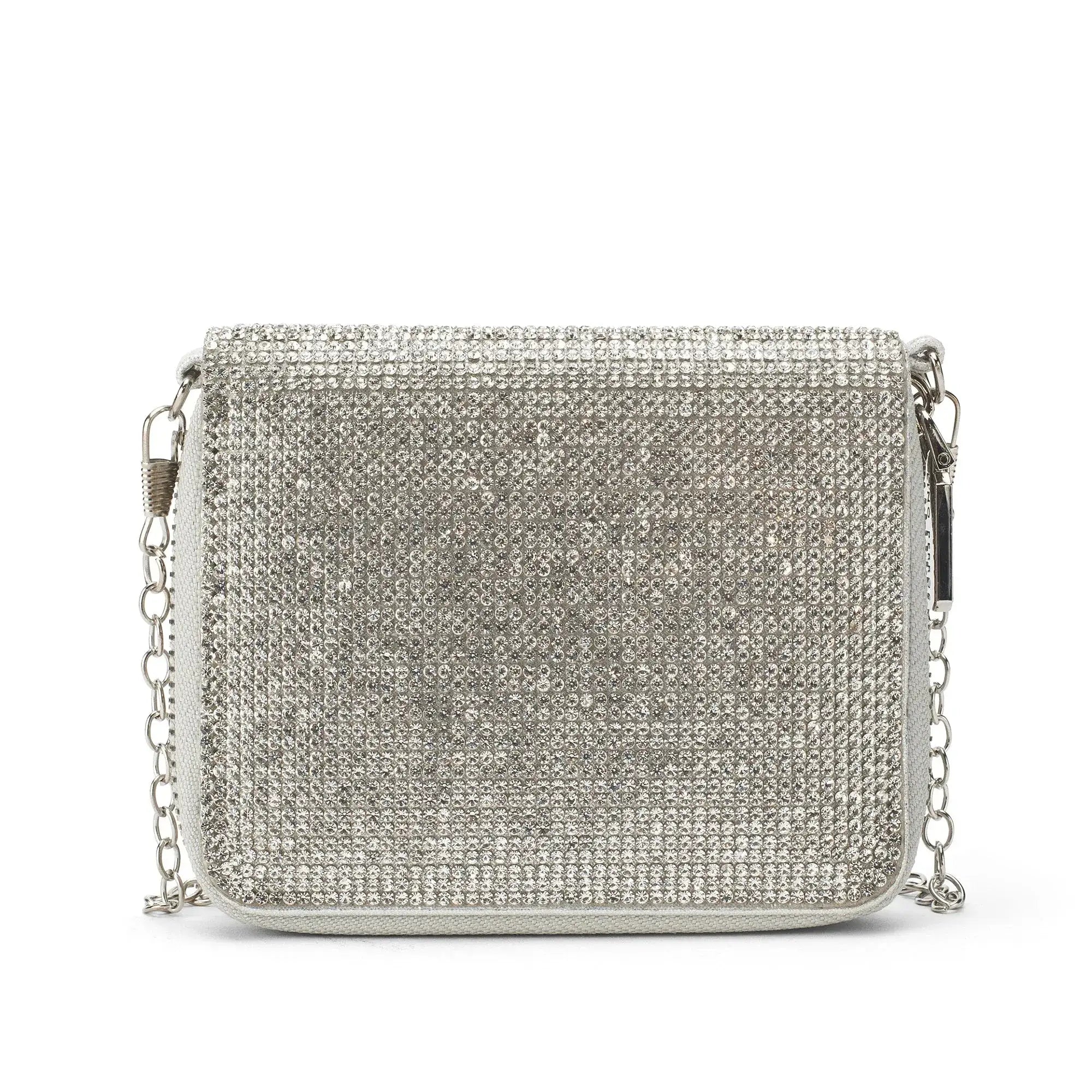 Texas Silver Dazzle Clutch - Lino Perros