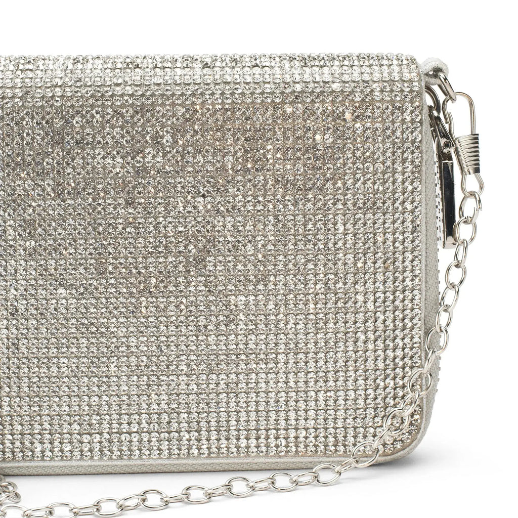 Texas Silver Dazzle Clutch - Lino Perros