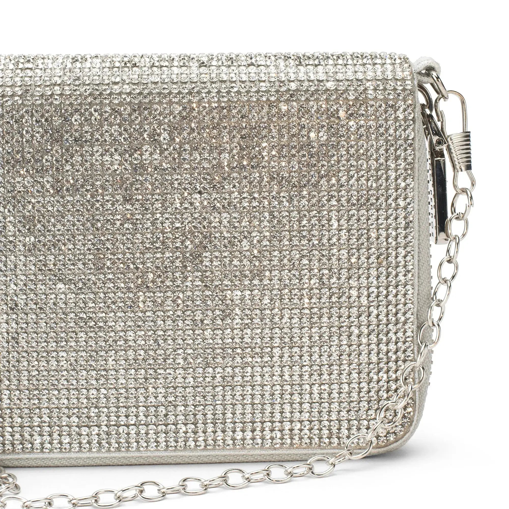 Texas Silver Dazzle Clutch - Lino Perros