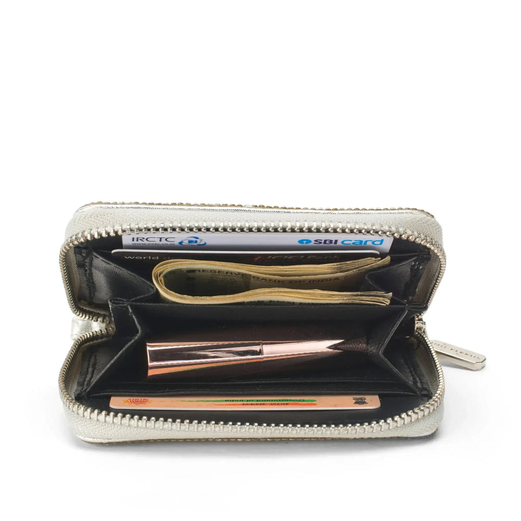 Texas Silver Dazzle Clutch - Lino Perros