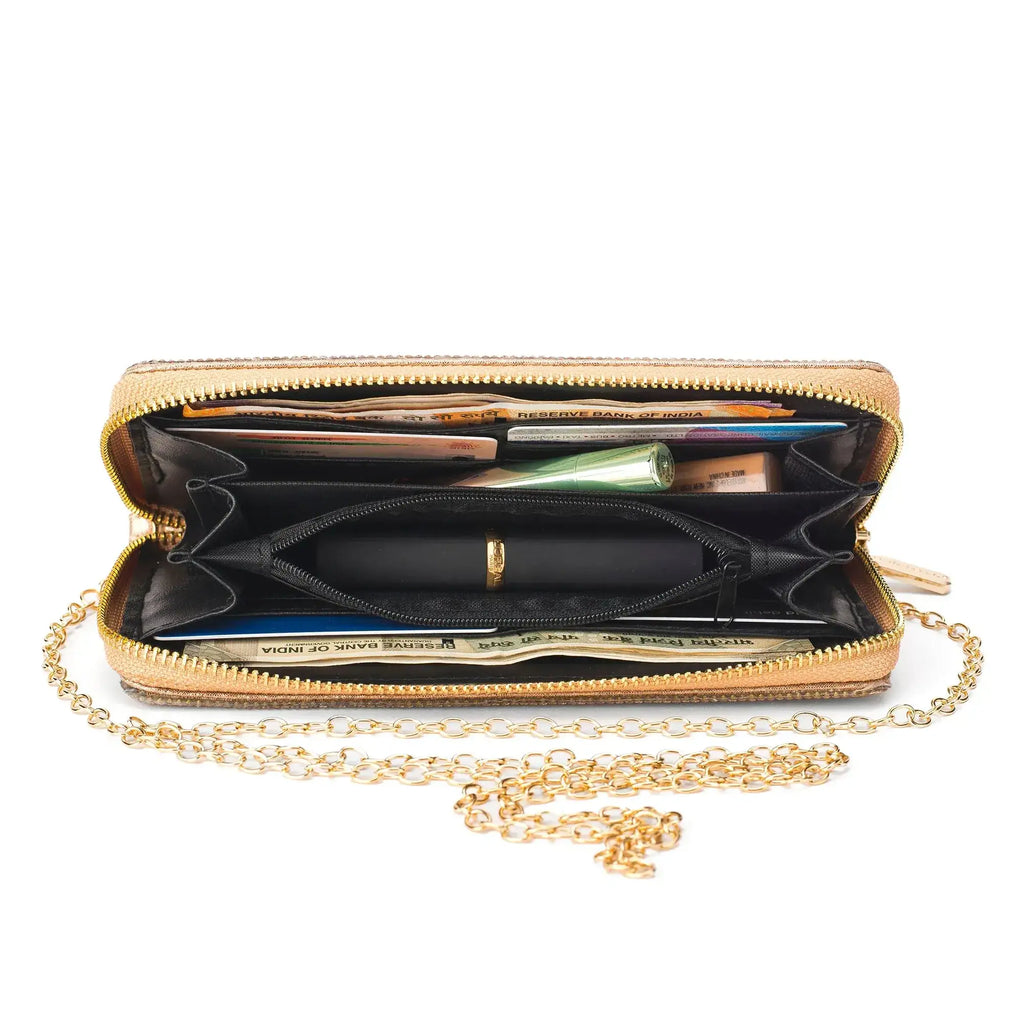 Texas Champagne Starlight Clutch - Lino Perros