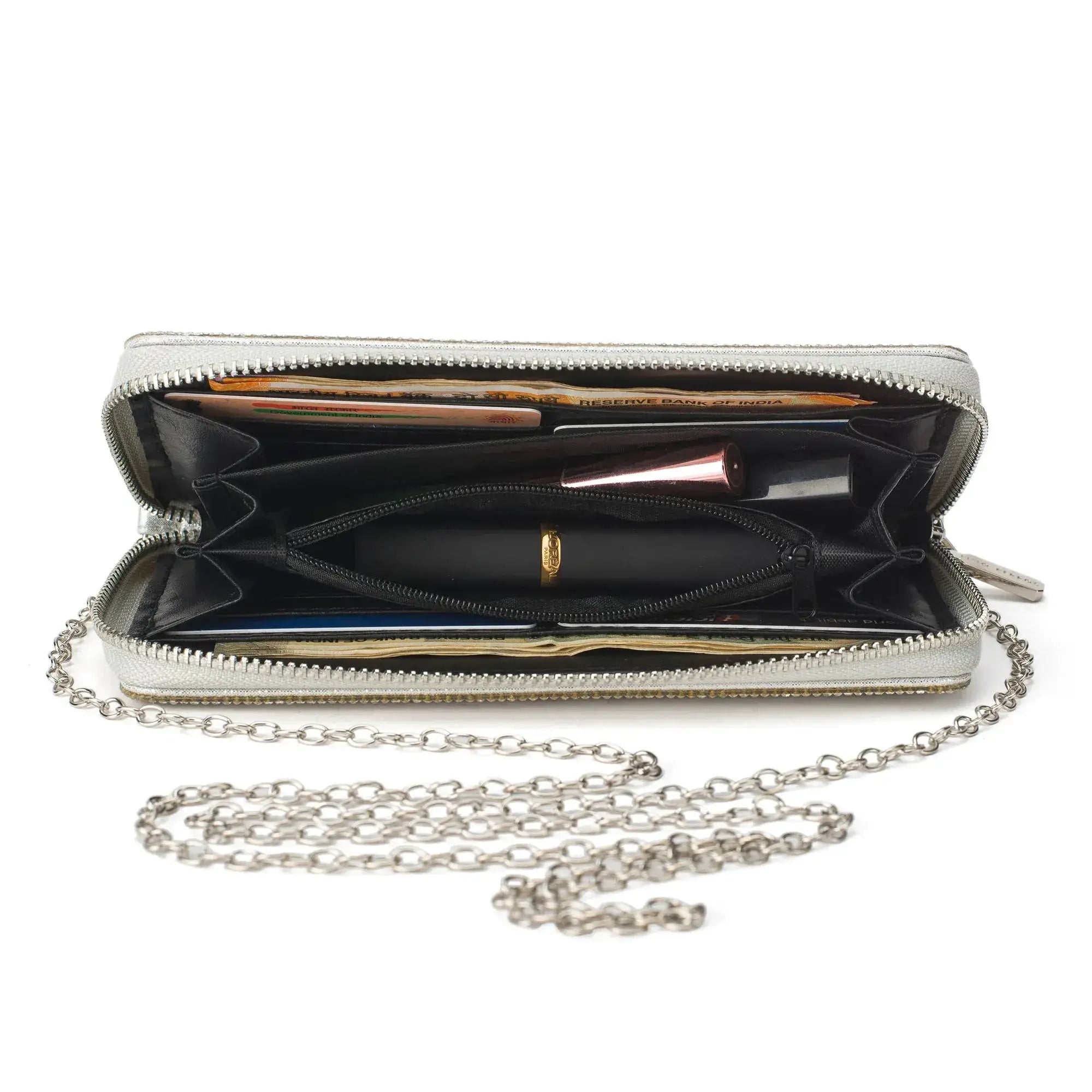 Texas Silver Starlight Clutch - Lino Perros