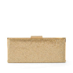 Texas Light Gold Glam Clutch - Lino Perros