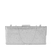 Texas Silver Glam Clutch