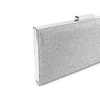 Texas Silver Glam Clutch - Lino Perros
