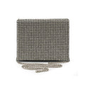 Texas Stardust Black Silver Clutch - Lino Perros