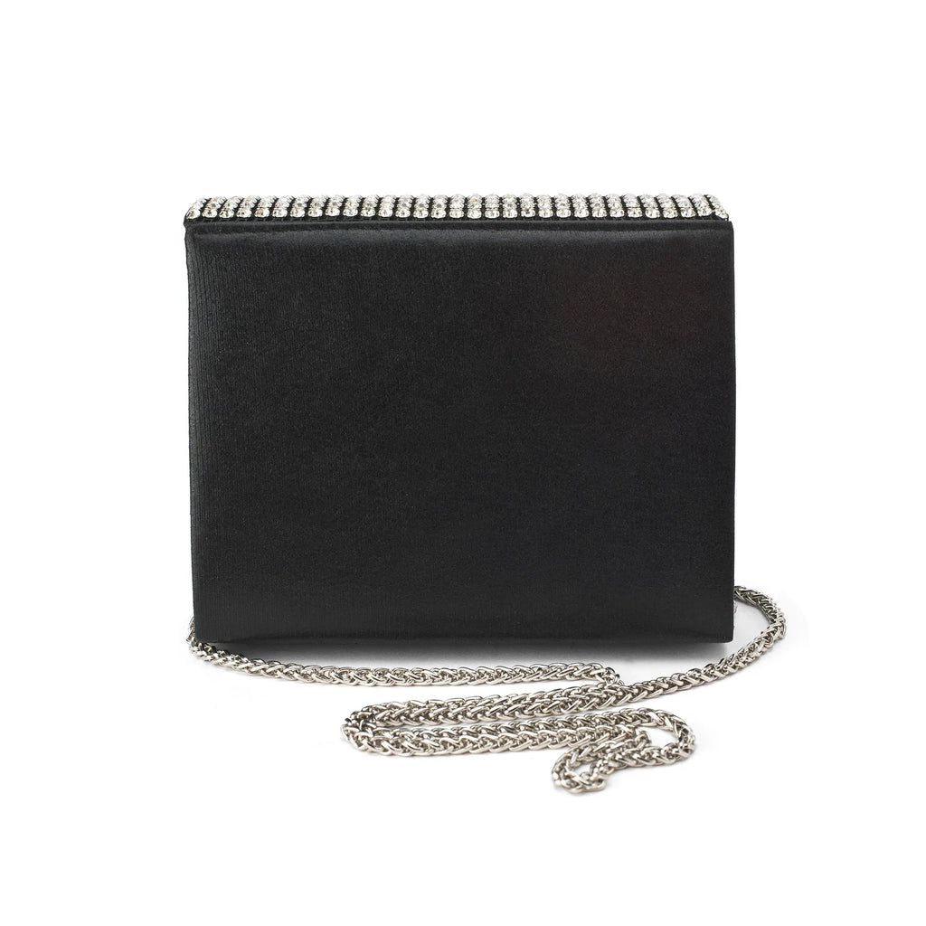 Texas Stardust Black Silver Clutch - Lino Perros