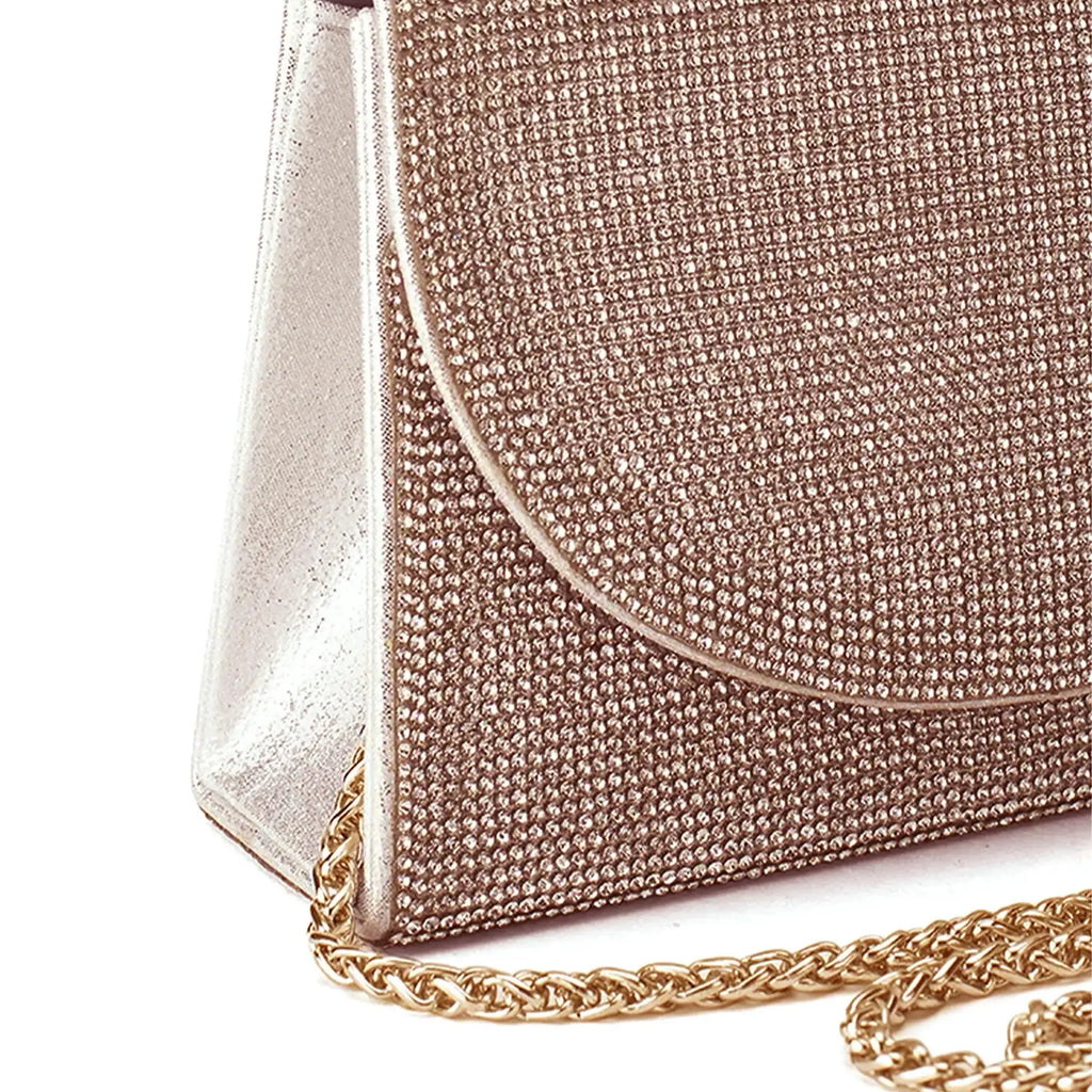 Texas Midnight Rose-Gold Clutch - Lino Perros