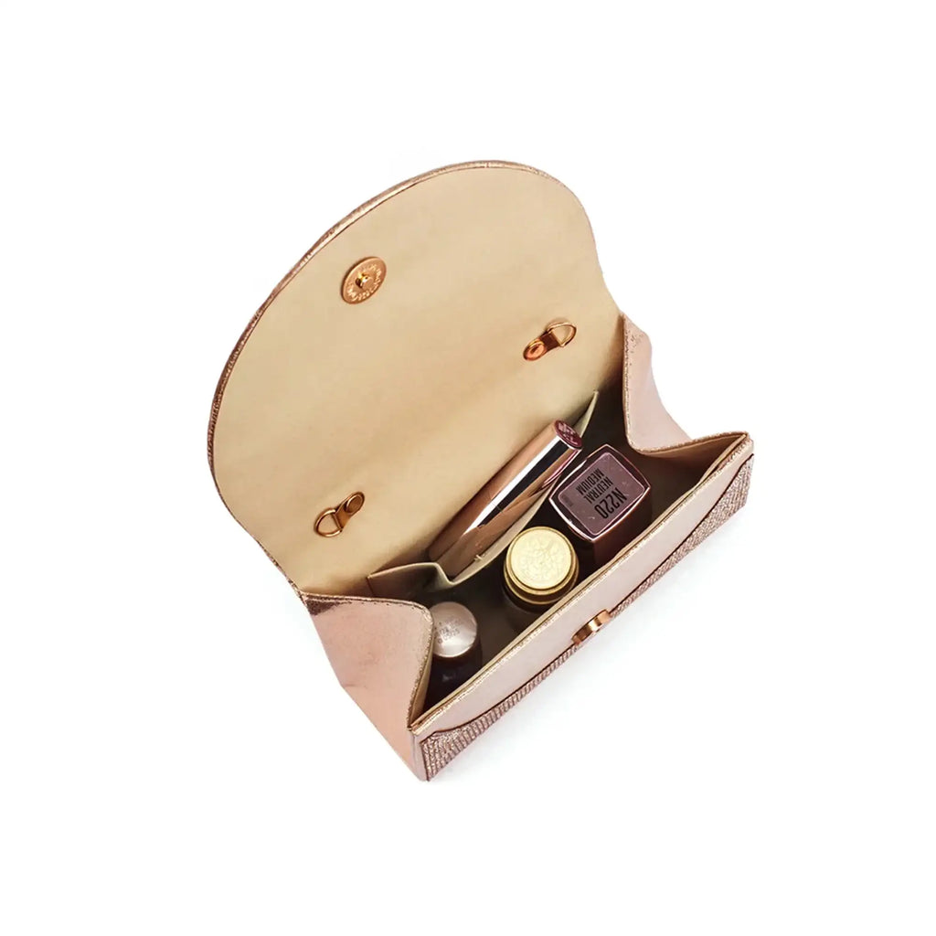 Texas Midnight Rose-Gold Clutch - Lino Perros