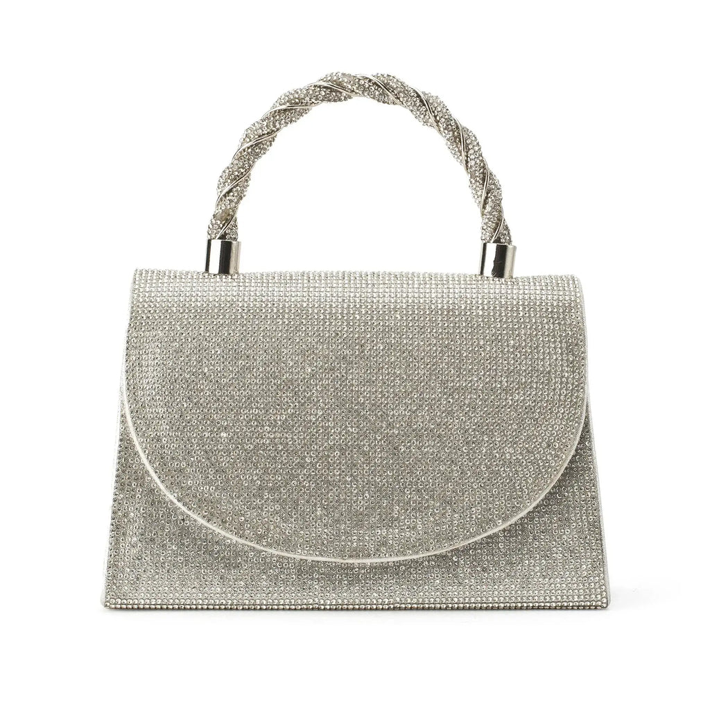 Texas Silver Midnight Clutch - Lino Perros