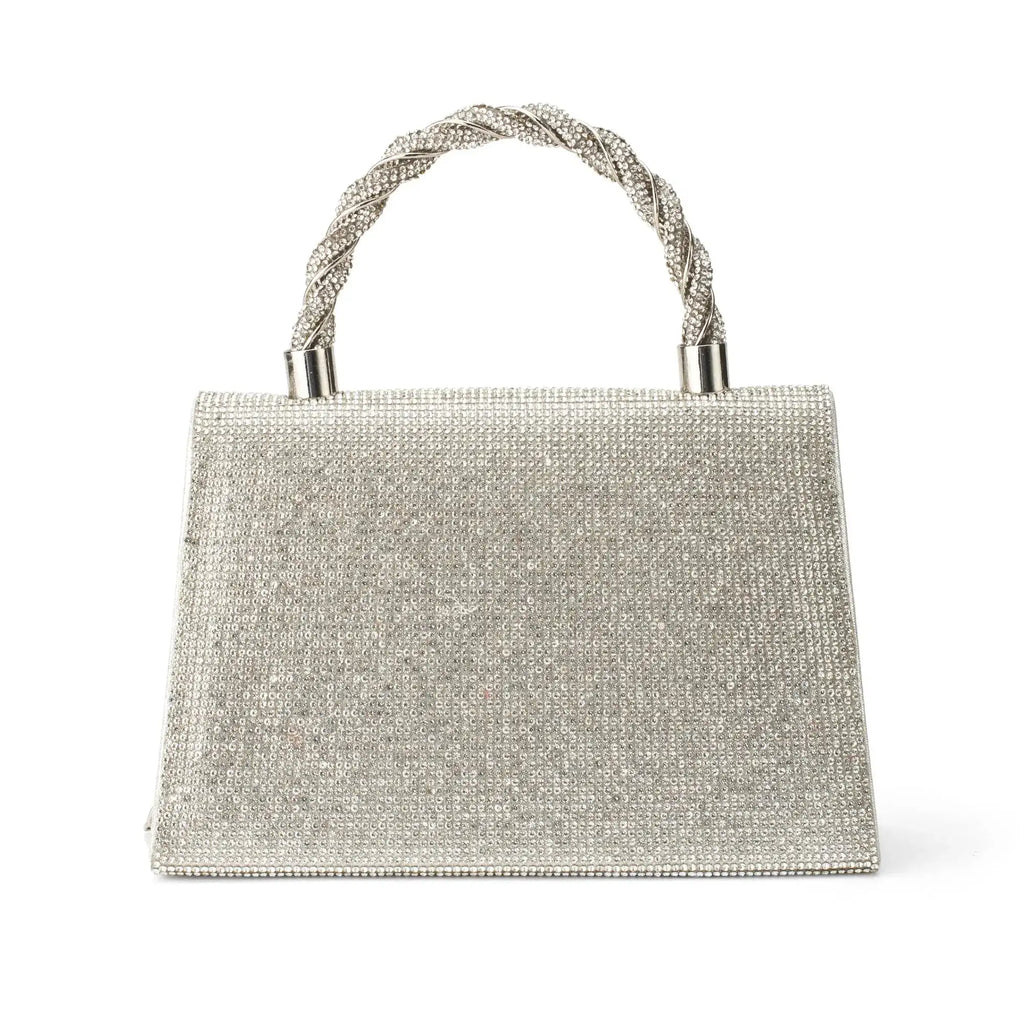 Texas Silver Midnight Clutch - Lino Perros