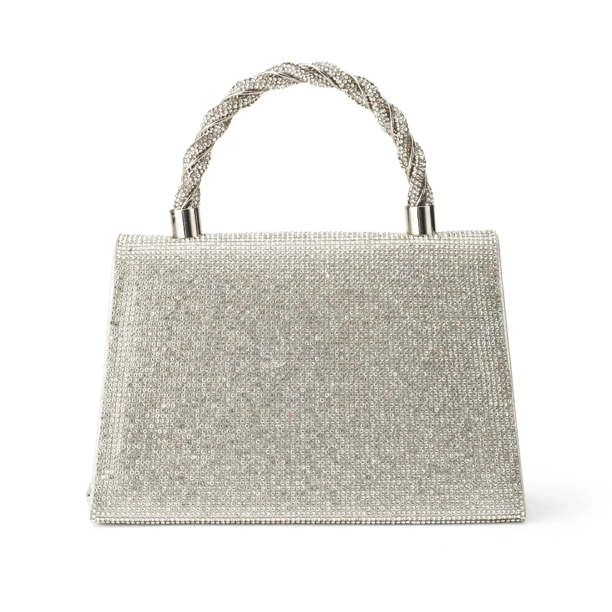 Texas Silver Midnight Clutch - Lino Perros