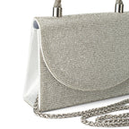 Texas Silver Midnight Clutch - Lino Perros
