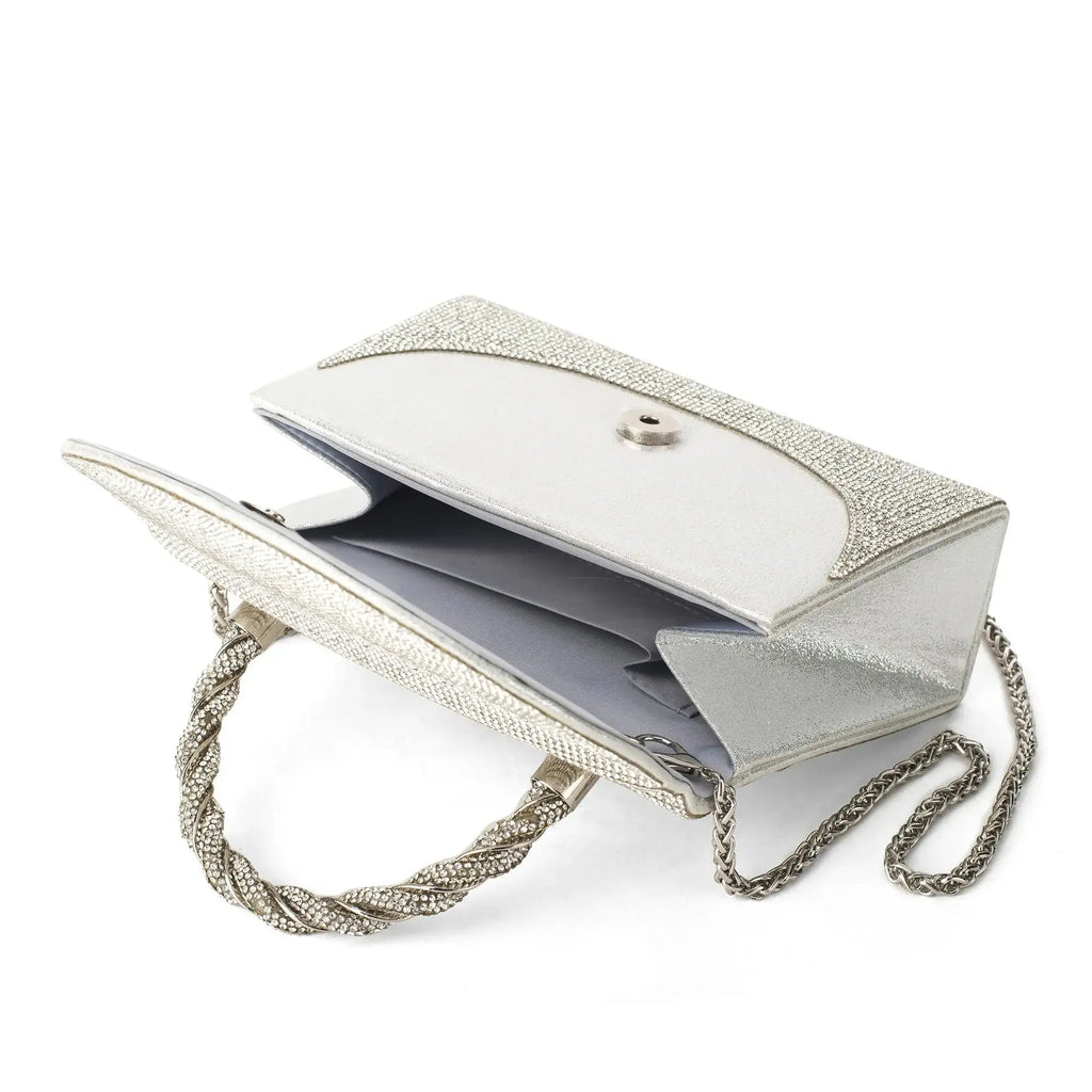 Texas Silver Midnight Clutch - Lino Perros