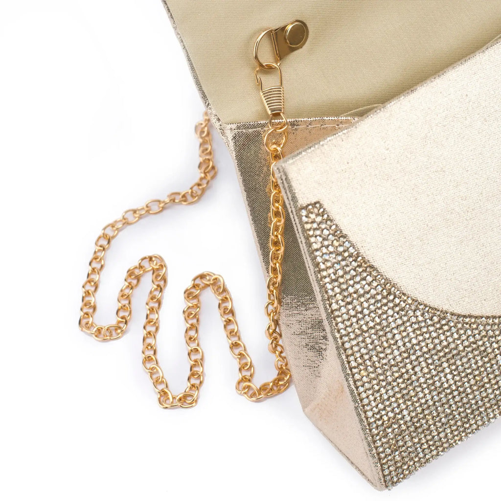 Texas Glow Gold Clutch - Lino Perros