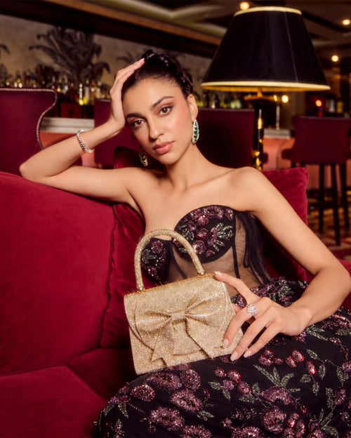 Texas Glow Gold Clutch - Lino Perros