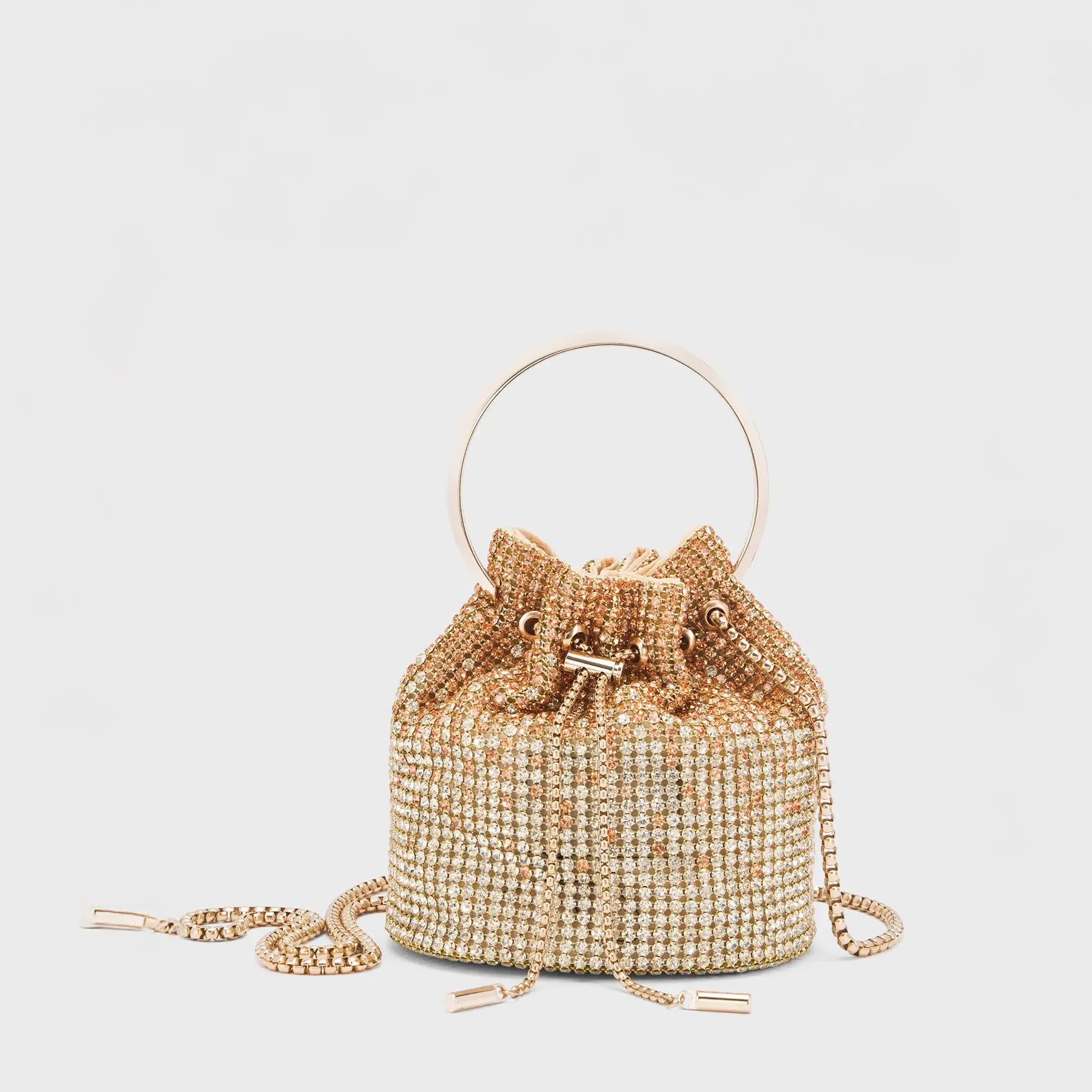 Texas Celia Gold Clutch - Lino Perros