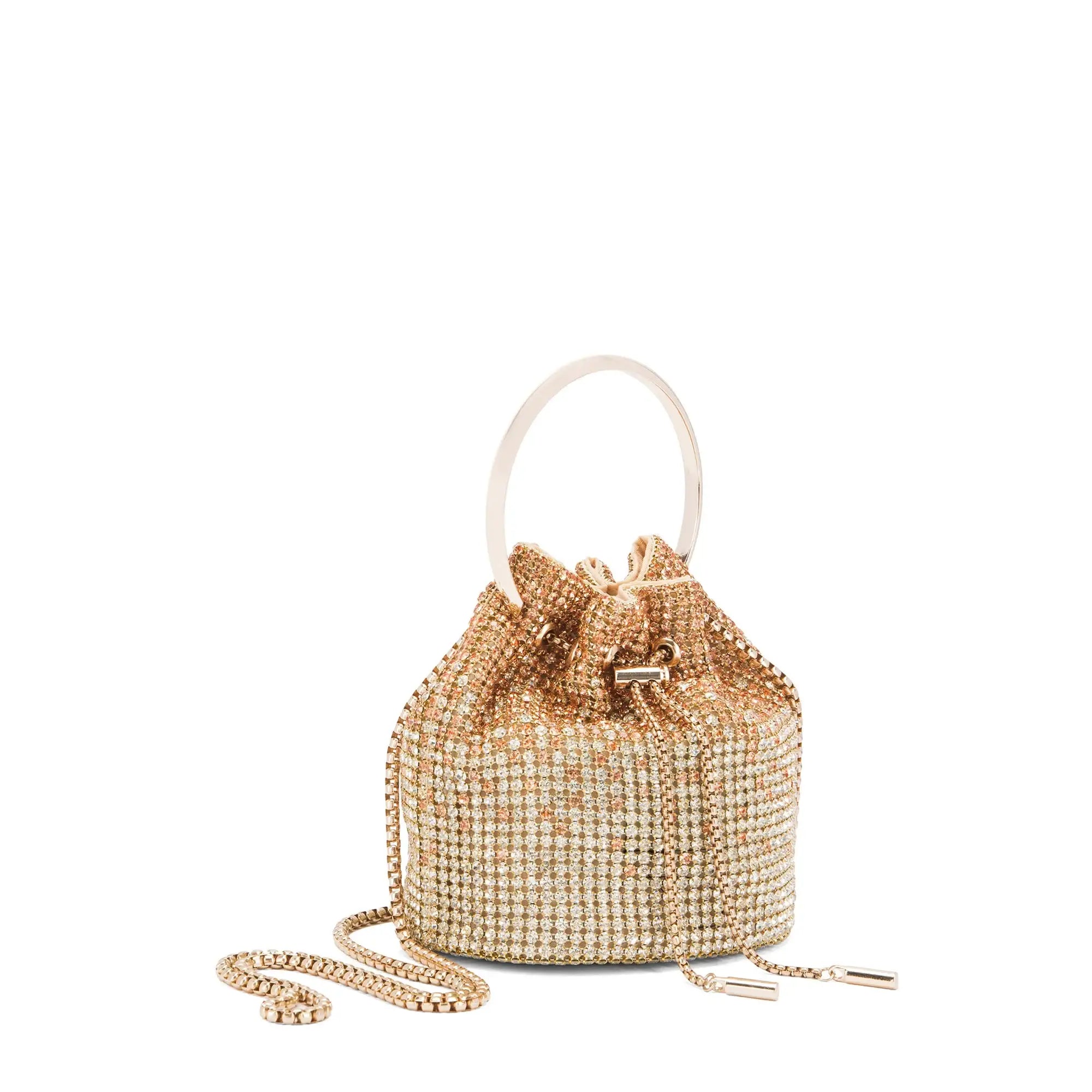 Texas Celia Gold Clutch - Lino Perros