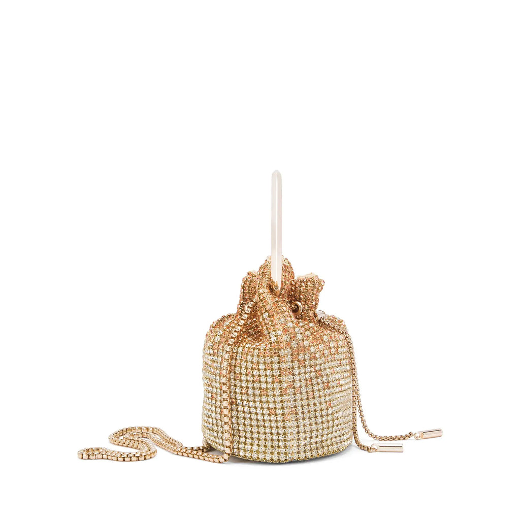 Texas Celia Gold Clutch - Lino Perros