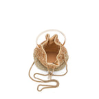 Texas Celia Gold Clutch - Lino Perros