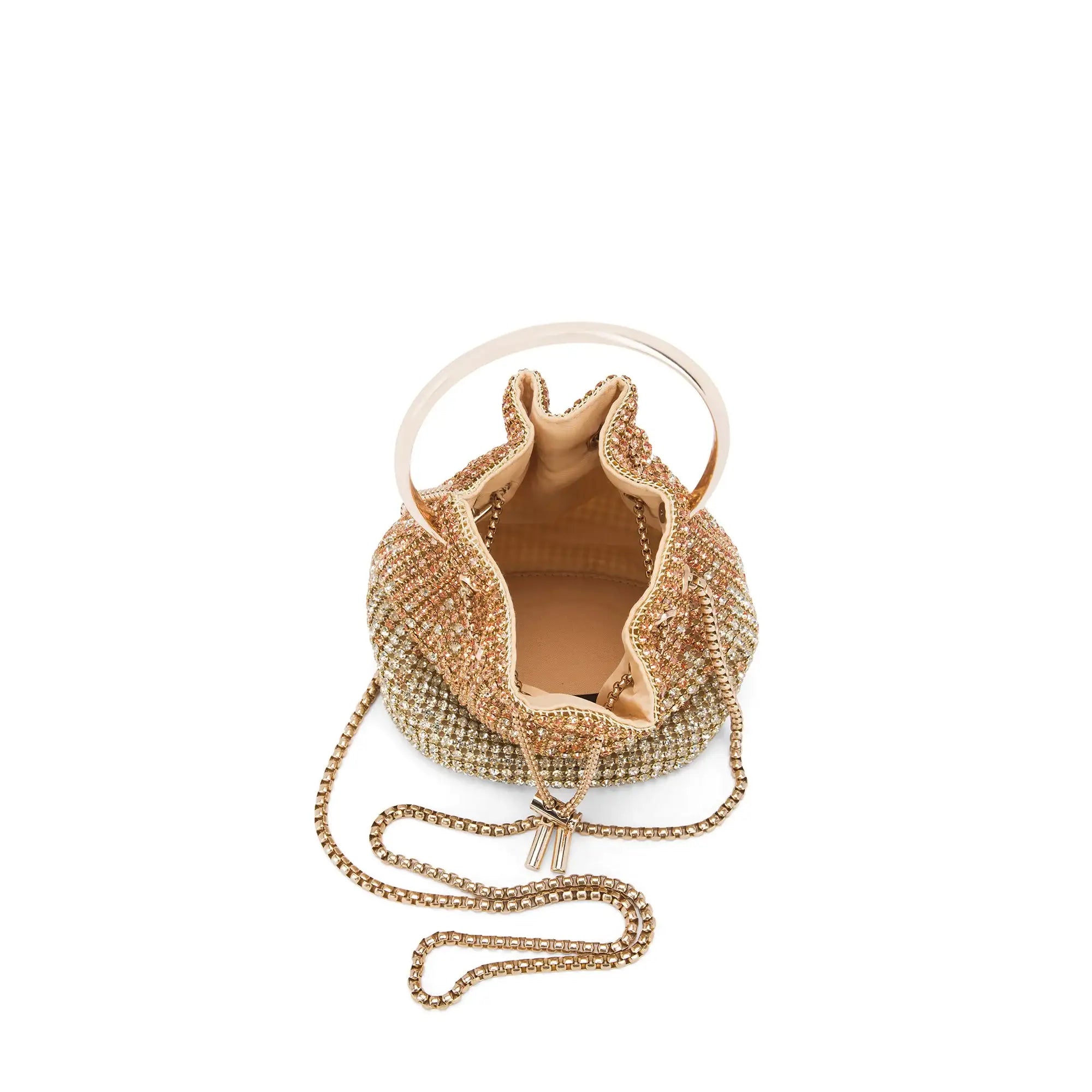 Texas Celia Gold Clutch - Lino Perros