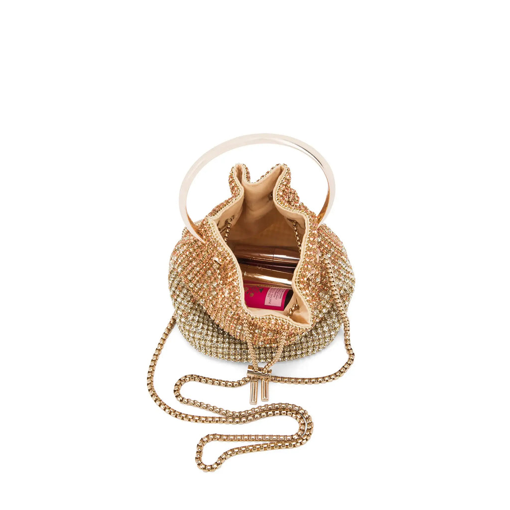 Texas Celia Gold Clutch - Lino Perros