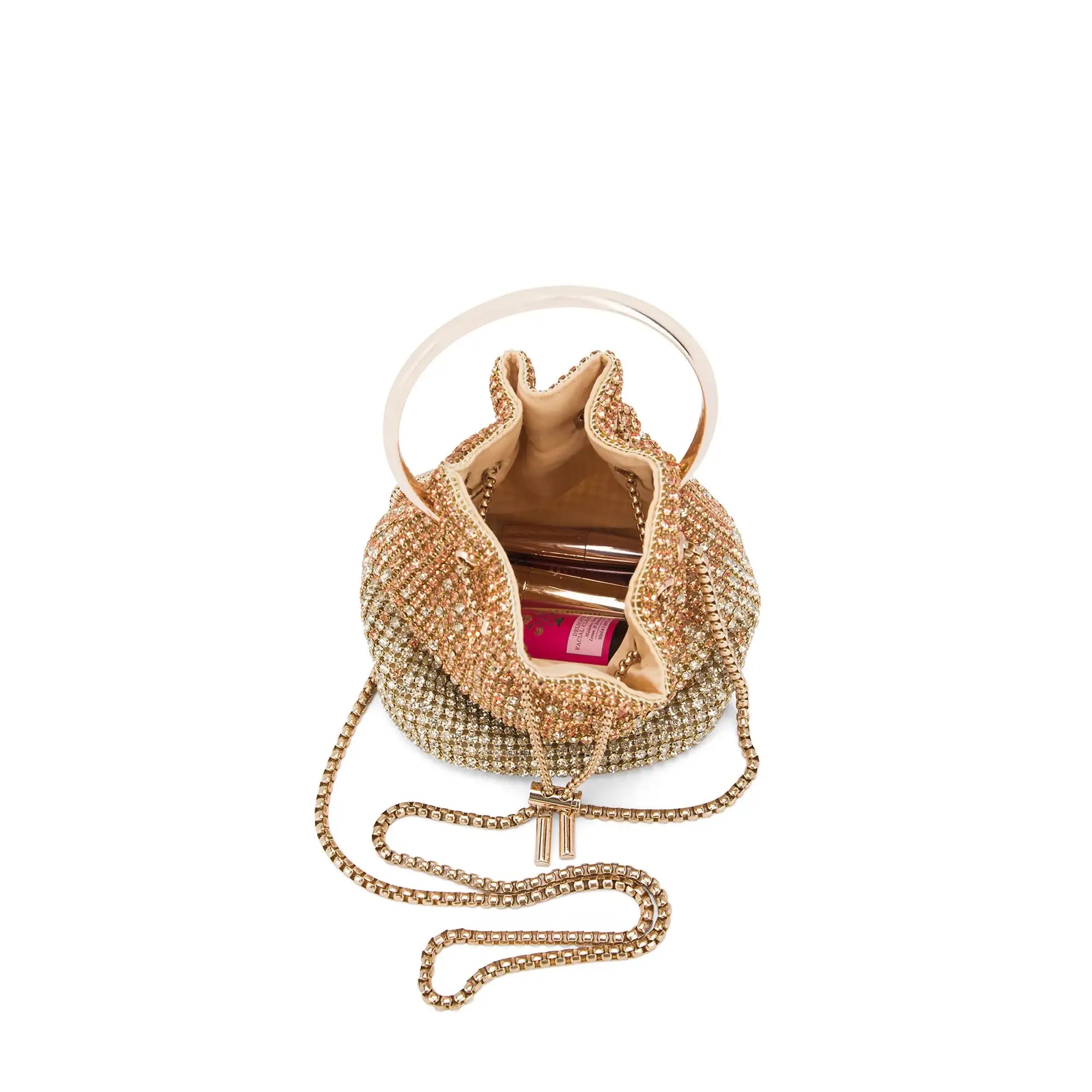 Texas Celia Gold Clutch - Lino Perros