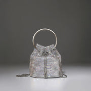 Texas Celia Silver Clutch
