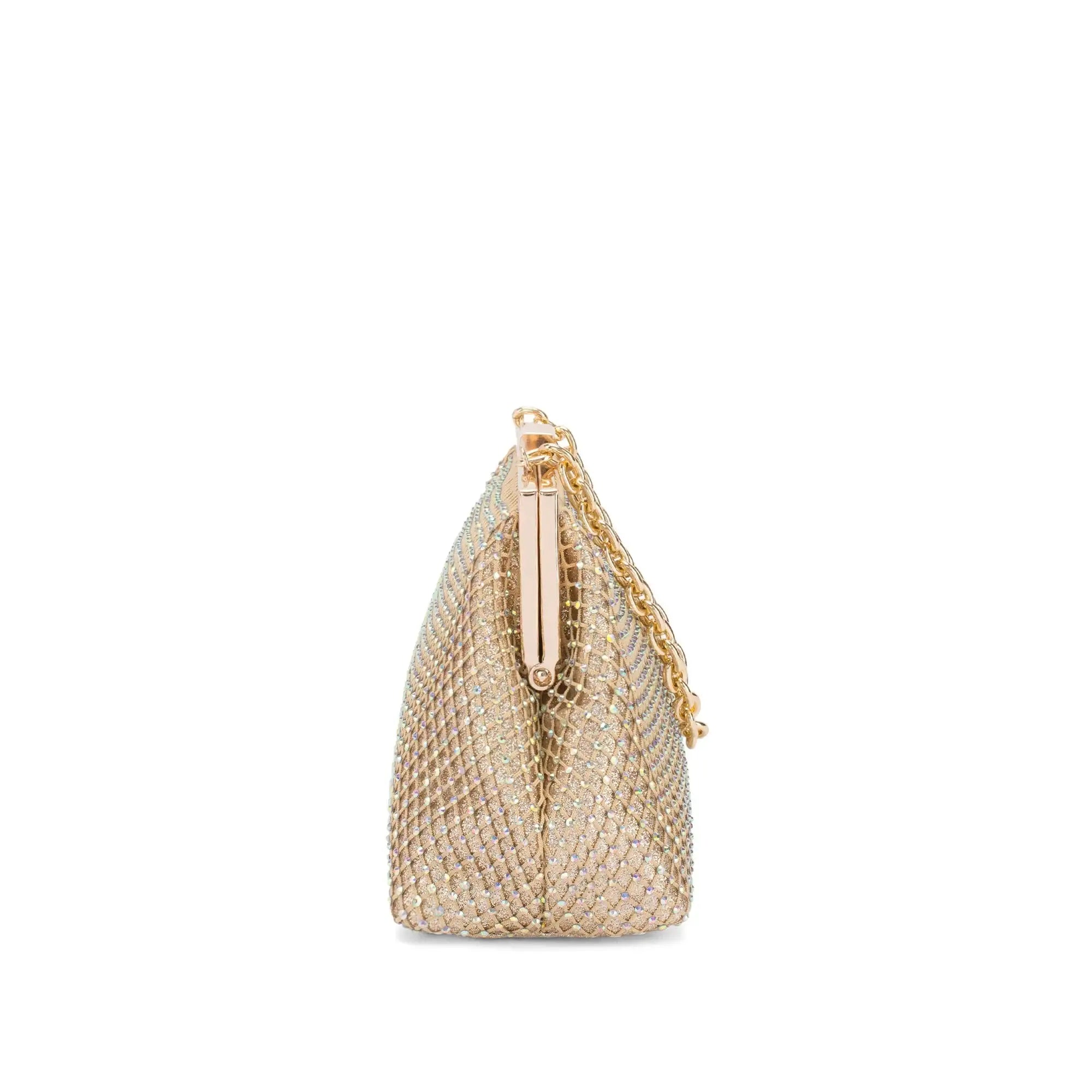 Texas Inez Gold Clutch - Lino Perros